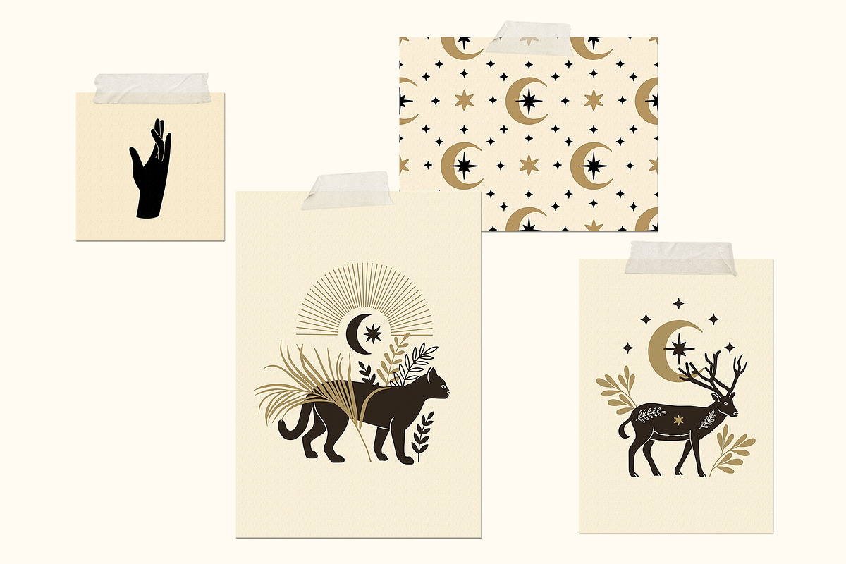 Celestial Illustrations&Patterns, an Animal Illustration by Katerina Osa (Photo 6 of 12)