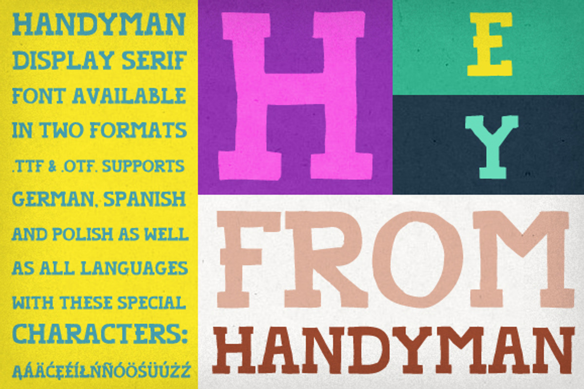 Handyman Font
