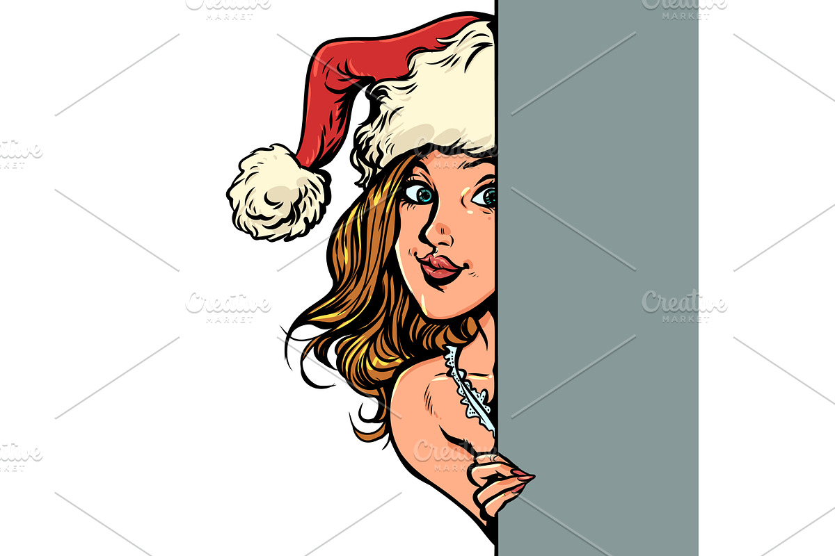 Pop Art Retro A girl dressed as, an Illustration by studiostoks