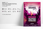 Prestige Sounds Festival Flyer, a Flyer Template by Bundo Themes (Thumbnail 3 of 5)