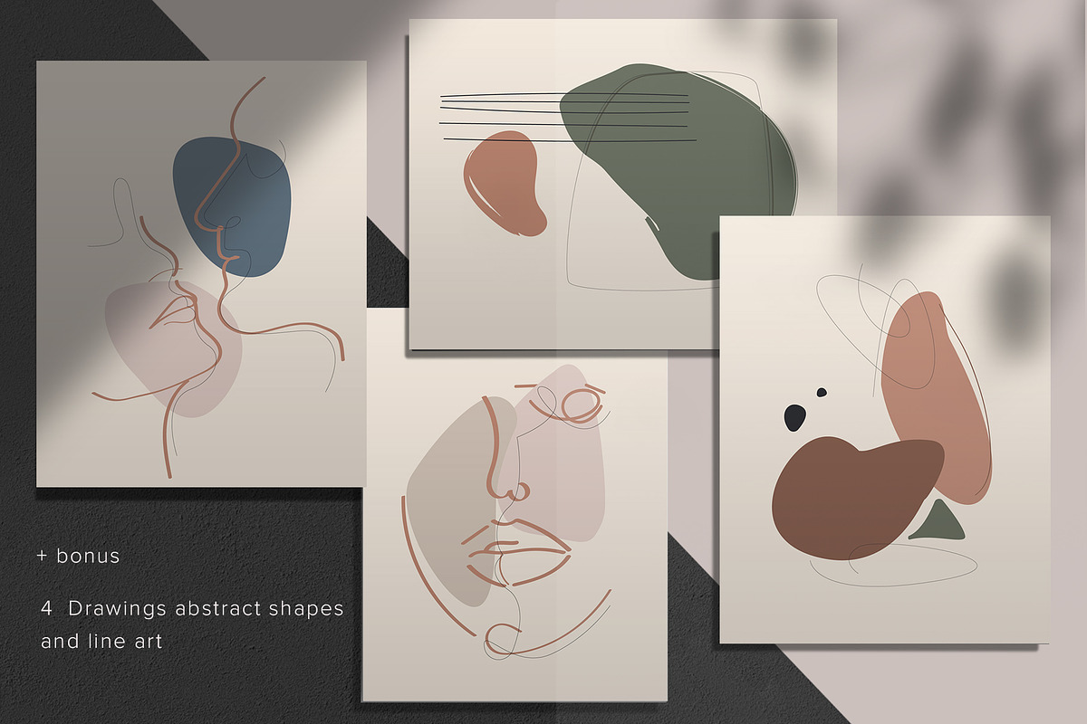 Lovers abstract collection, a Decorative Illustration by BSVIT (Photo 5 of 6)