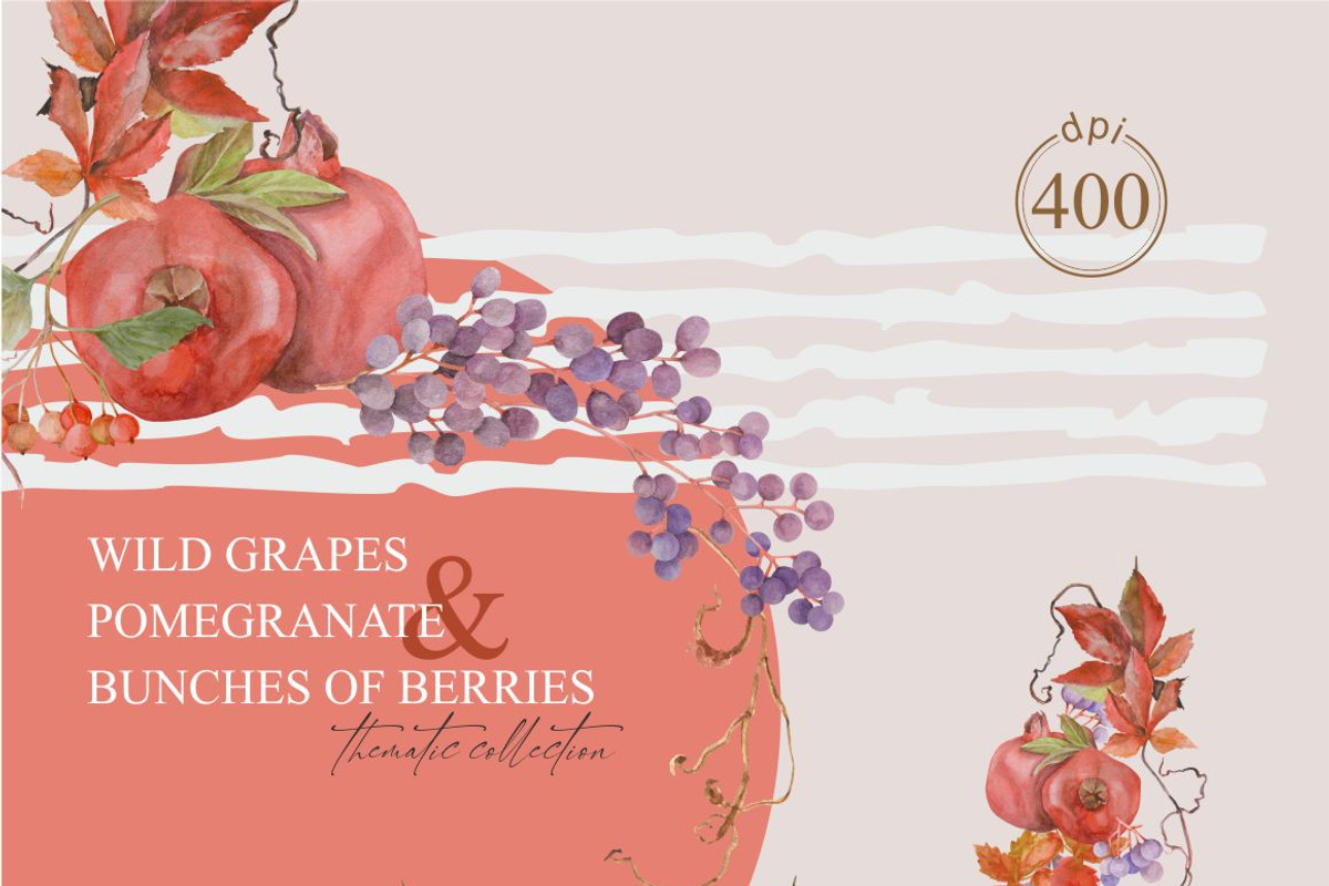 Autumn Season watercolor set, a Seasonal Illustration by Collection by VY (Photo 4 of 13)