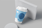 12 oz Coffee Cup Mockups, a Cups & Container Mockup by megostudi0 (Thumbnail 4 of 6)