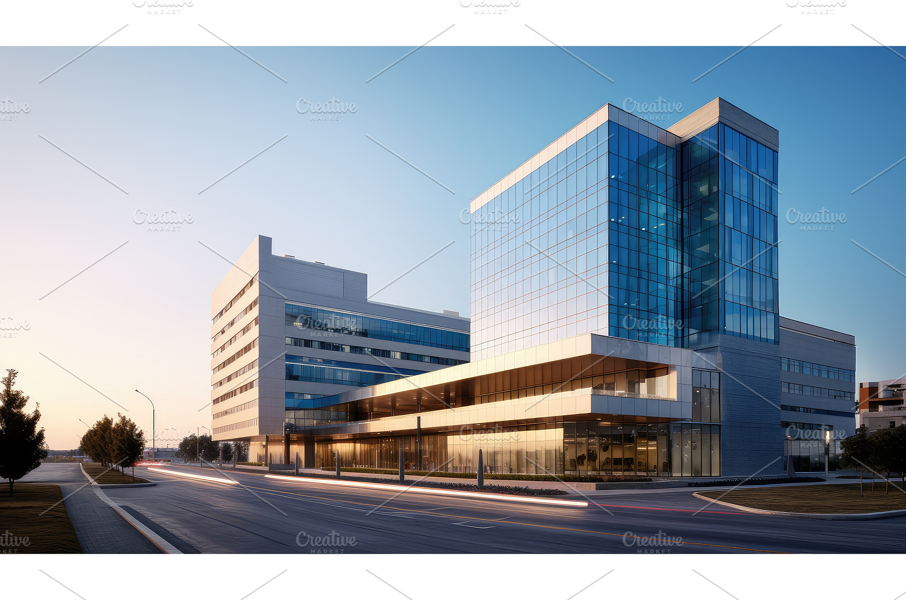 doctor medicine hospital building ai, a Background Photo by pikepicture