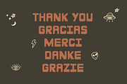 Giant Rock | Hand Drawn Font + Icons, a Sans Serif Font by Amber Morgan (Thumbnail 6 of 7)