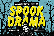 Spicer Rock Horror Font Collection, a Sans Serif Font by 24Design Studios (Thumbnail 2 of 10)