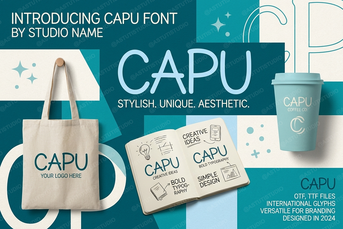 Capu - Modern Luxury Serif Font, a Serif Font by Astuti Studio (Photo 5 of 16)