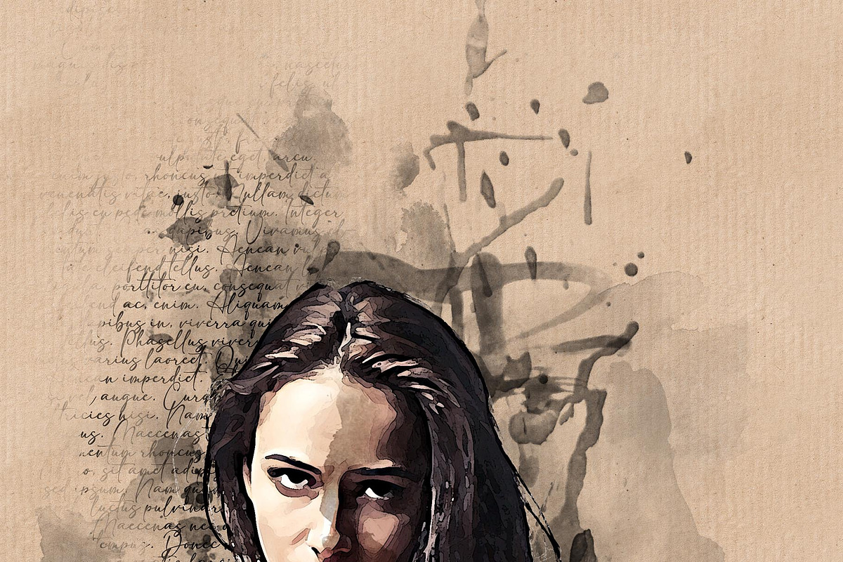 Watercolor Mixed Media Art Effect, an Action Add-On by Photoshop Action (Photo 6 of 12)