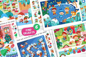 Merry Christmas Activity Games