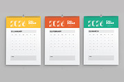 Modern Wall Calendar 2026 Template, a Stationery Template by MightyDesign (Thumbnail 2 of 8)