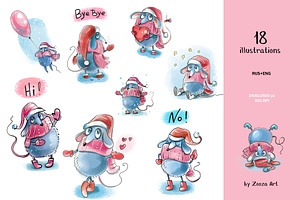 Little Mouse 18 Illustrations