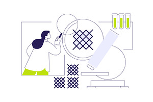 Metamaterials development abstract, an Illustration by Visual Generation