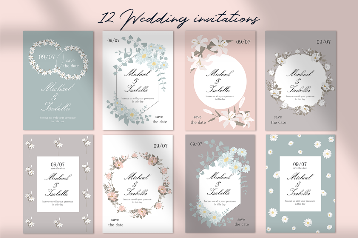 Wedding Collection Illustration Set, a Person Illustration by Irena Art (Photo 5 of 14)