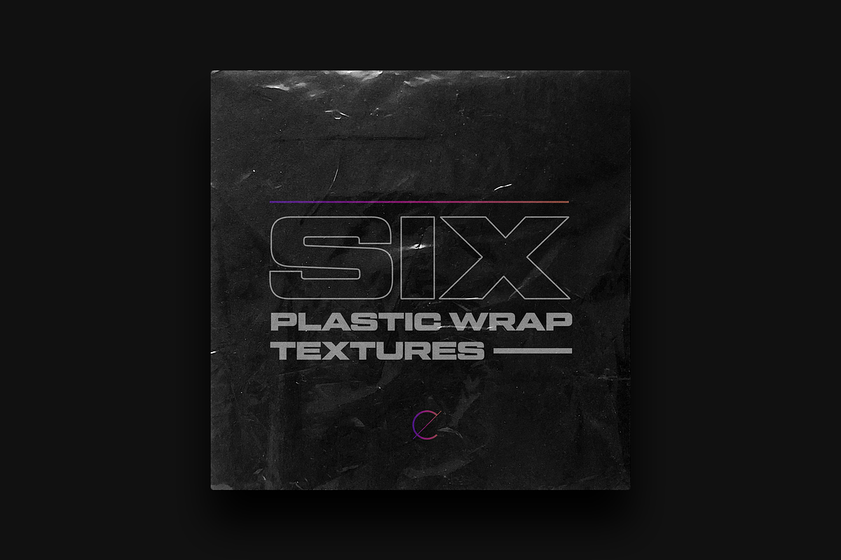 Six Plastic Wrap Textures, a Texture Graphic by Clint English (Photo 1 of 2)