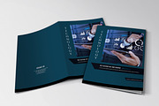 Technology Brochure Template, a Brochure Template by retrographix (Thumbnail 1 of 5)