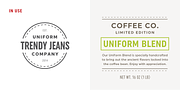 Uniform, a Sans Serif Font by Miller Type Foundry (Thumbnail 7 of 8)