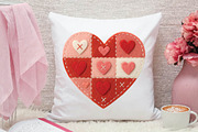 Latch Hook Patchwork Valentine Heart, an Illustration by DreamPrint404 (Thumbnail 5 of 8)