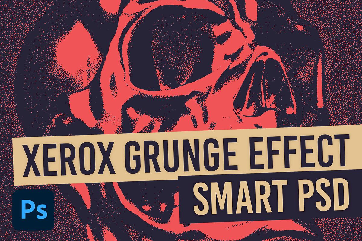 Xerox Grunge Smart PSD, a Layer Style Add-On by Spoon Graphics (Photo 1 of 4)
