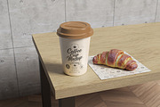 Coffee Cup and Bread Paper Mockup, a Packaging Mockup by My Code Std (Thumbnail 2 of 3)