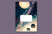 5 Galaxy GoodNotes Digital covers, a Templates & Theme by Illustrator Space (Thumbnail 4 of 7)
