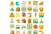 Amalfi Clipart Set, a Decorative Illustration by Pati Charm Studio (Thumbnail 3 of 10)