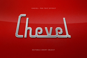 Chrome Metal Text Effect, a Layer Style Add-On by DesignerCandies