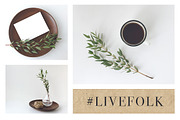 15 lifestyle social media images, a Books & Magazine Mockup by Bang Bang Bureau (Thumbnail 4 of 7)