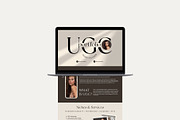 UGC Portfolio Canva Website Template, a Websites & App Template by Business Chic (Thumbnail 5 of 5)