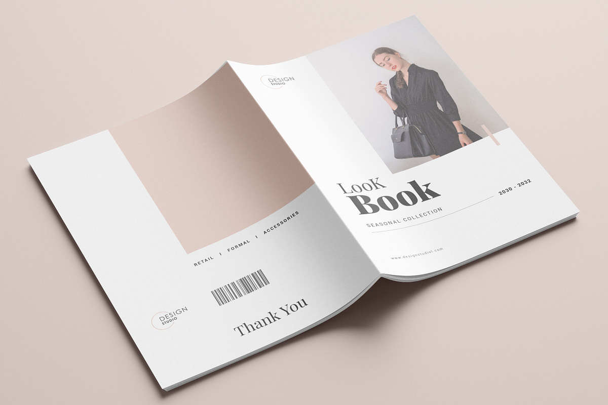 Magazine Lookbook Template, Canva, a Brochure Template by DesVert (Photo 8 of 10)