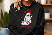 Grumpy Cat Christmas PNG, an Illustration by Craft Nest (Thumbnail 3 of 6)