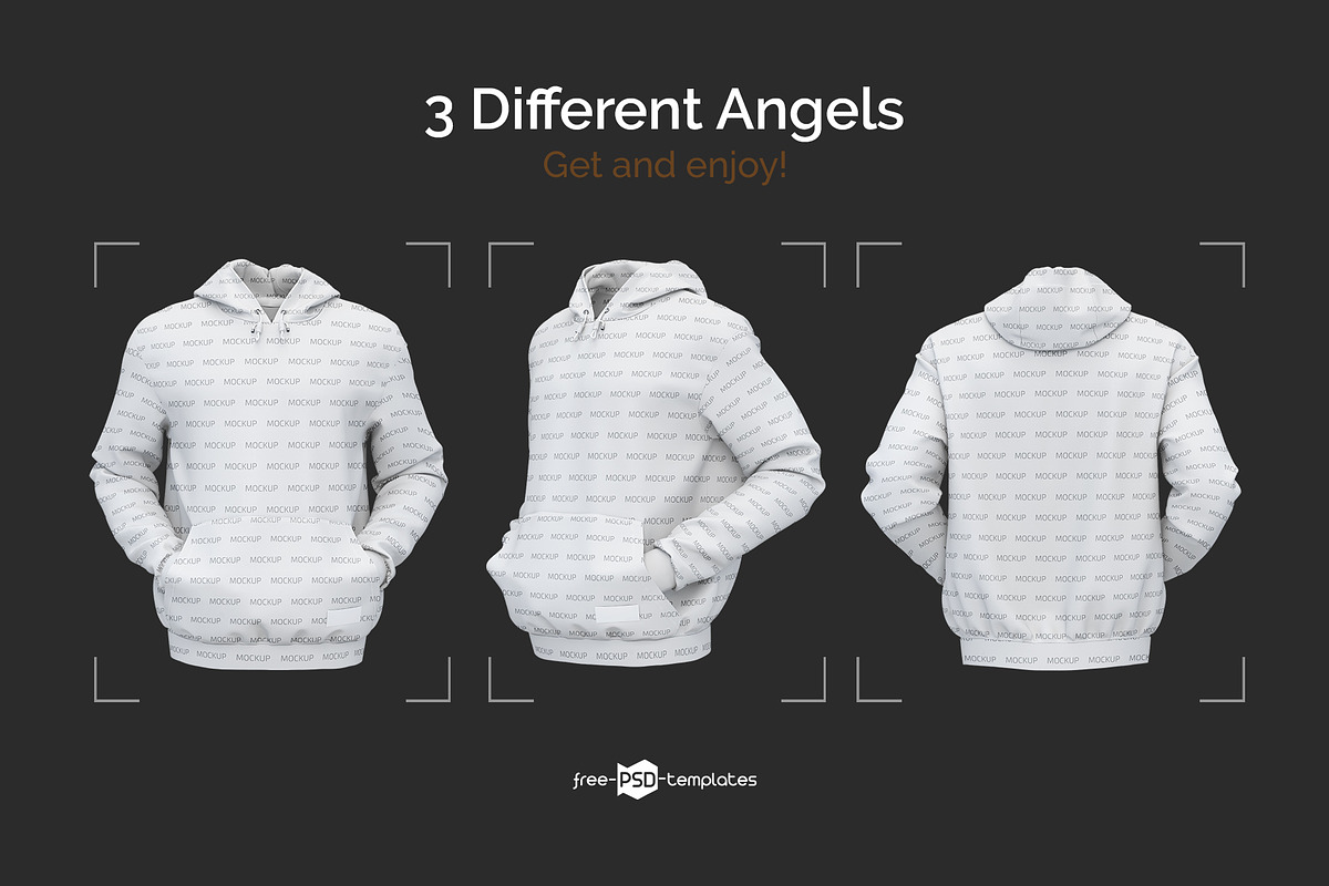 Men's Hoodie Mockup, a Hoody Mockup by Free-PSD-Templates (Photo 4 of 4)