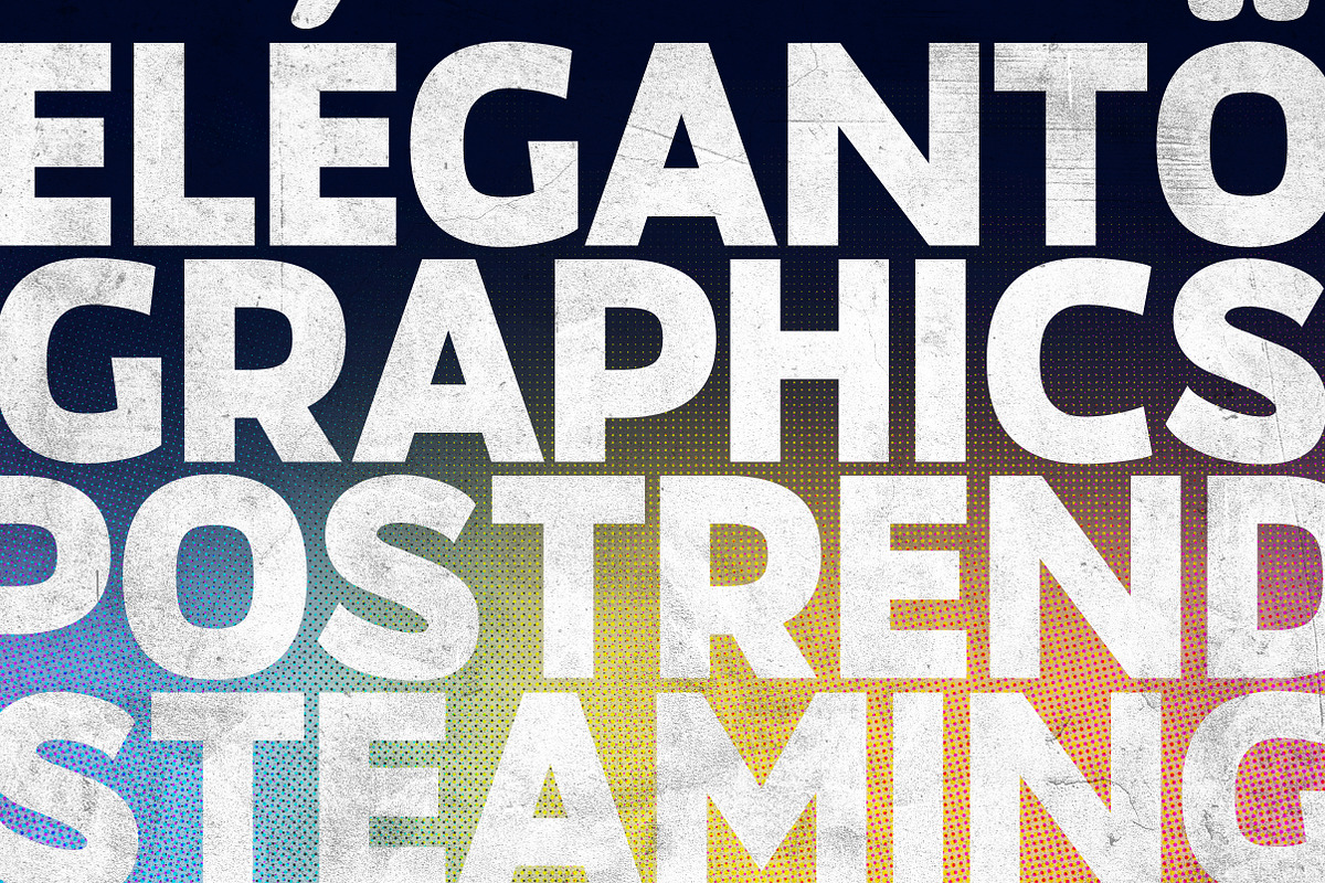 Megazine Poster Bold Vintage Display, a Sans Serif Font by Lettertype Studio (Photo 5 of 12)