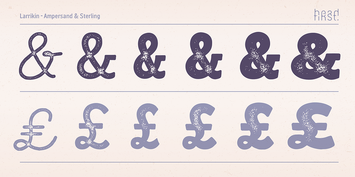 Larrikin, a Sans Serif Font by HeadFirst (Photo 11 of 13)
