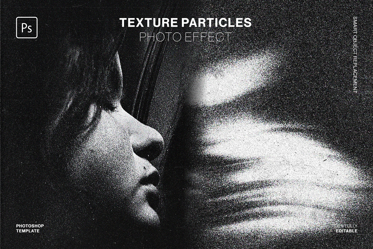 Texture Particles Photo Effect, a Layer Style Add-On by GlowGrid (Photo 1 of 5)