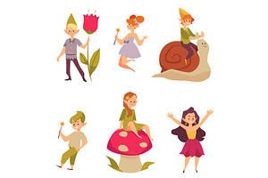 Cute Pixie Magical Creatures On