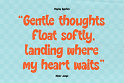 Mister Humble | Playful Display, a Handwritten Font by gracetype_studio (Thumbnail 7 of 12)