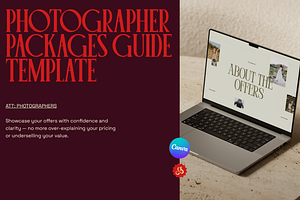 Photographer's Packages Template