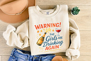 Warning! The Girls Are Drinking, an Illustration by SharpMarketplace (Thumbnail 8 of 9)