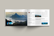 Travel Magazine Landscape Templates, a Magazine Template by Pixelpick (Thumbnail 9 of 13)