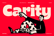 Carity Font – Bold Modern Display
