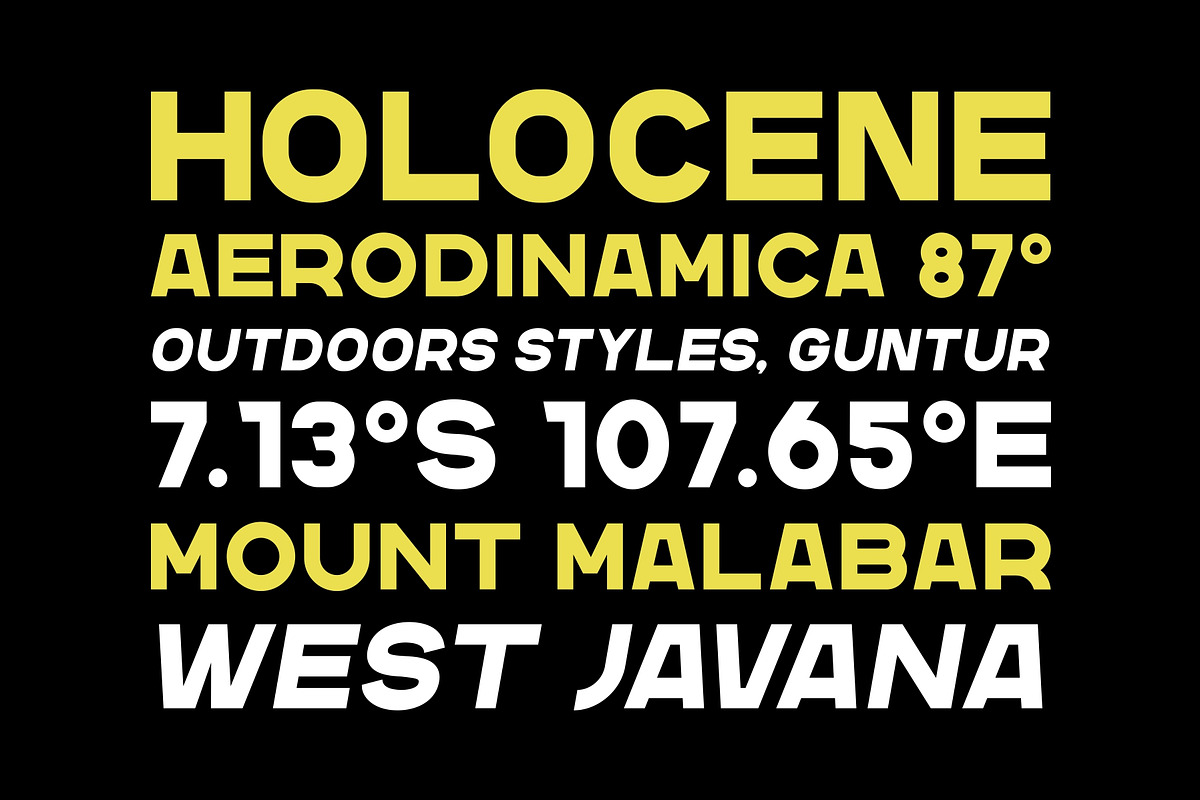 Nersans - Vintage Font [3 Styles], a Sans Serif Font by Garisman Std (Photo 3 of 12)