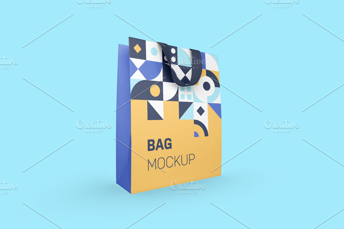 Bag Mockup, a Packaging Mockup by Qaleb Studio