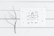 Warm Wishes Christmas collection, an Object Graphic by Cozy pattern shop (Thumbnail 4 of 13)