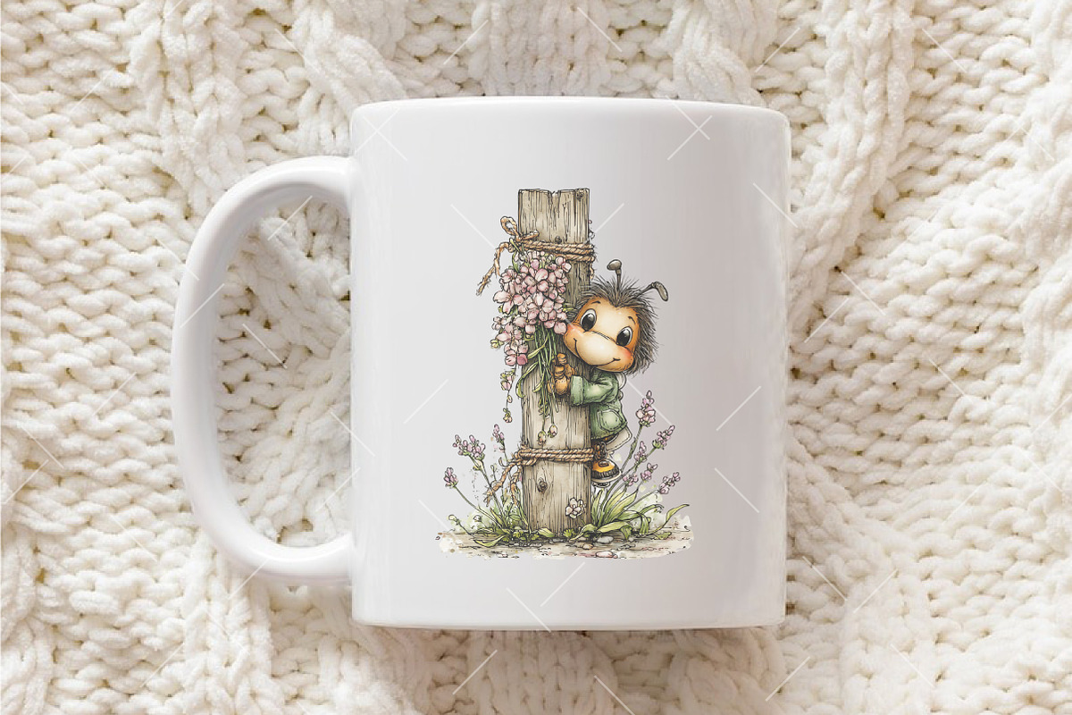 Whimsical Spring Sign Post Clipart, an Illustration by OK Design (Photo 6 of 6)