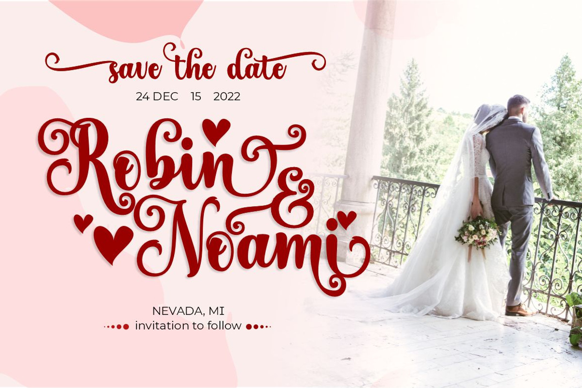 Keista Heather, a Script Font by Matra Creative (Photo 3 of 14)