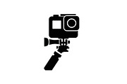 60 Action Camera Silhouette Icon, an Illustration by Artivon (Thumbnail 53 of 61)
