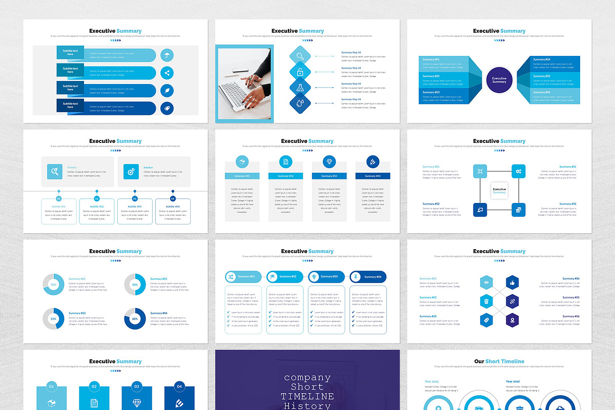 Business Plan Infographic PowerPoint, a Presentation Template by WhiteGraphic (Photo 18 of 18)