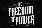 Marinoka - Blackletter, a Blackletter Font by Arterfak Project (Thumbnail 7 of 12)
