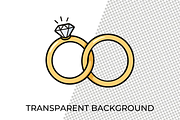 Wedding Clipart Bridal Collection, a Decorative Illustration by QM_ART (Thumbnail 4 of 7)