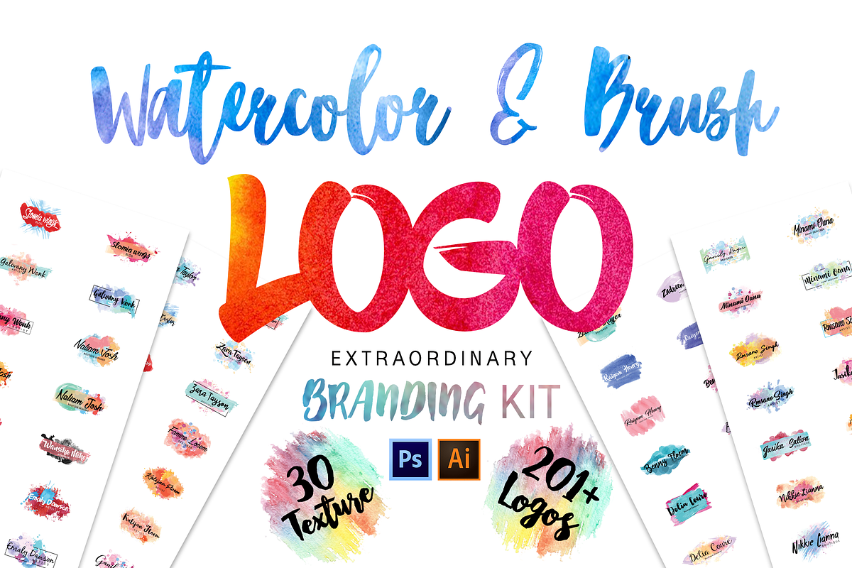 1400 Logos Mega Bundle Pack, a Branding & Logo Template by AN Productions (Photo 4 of 129)